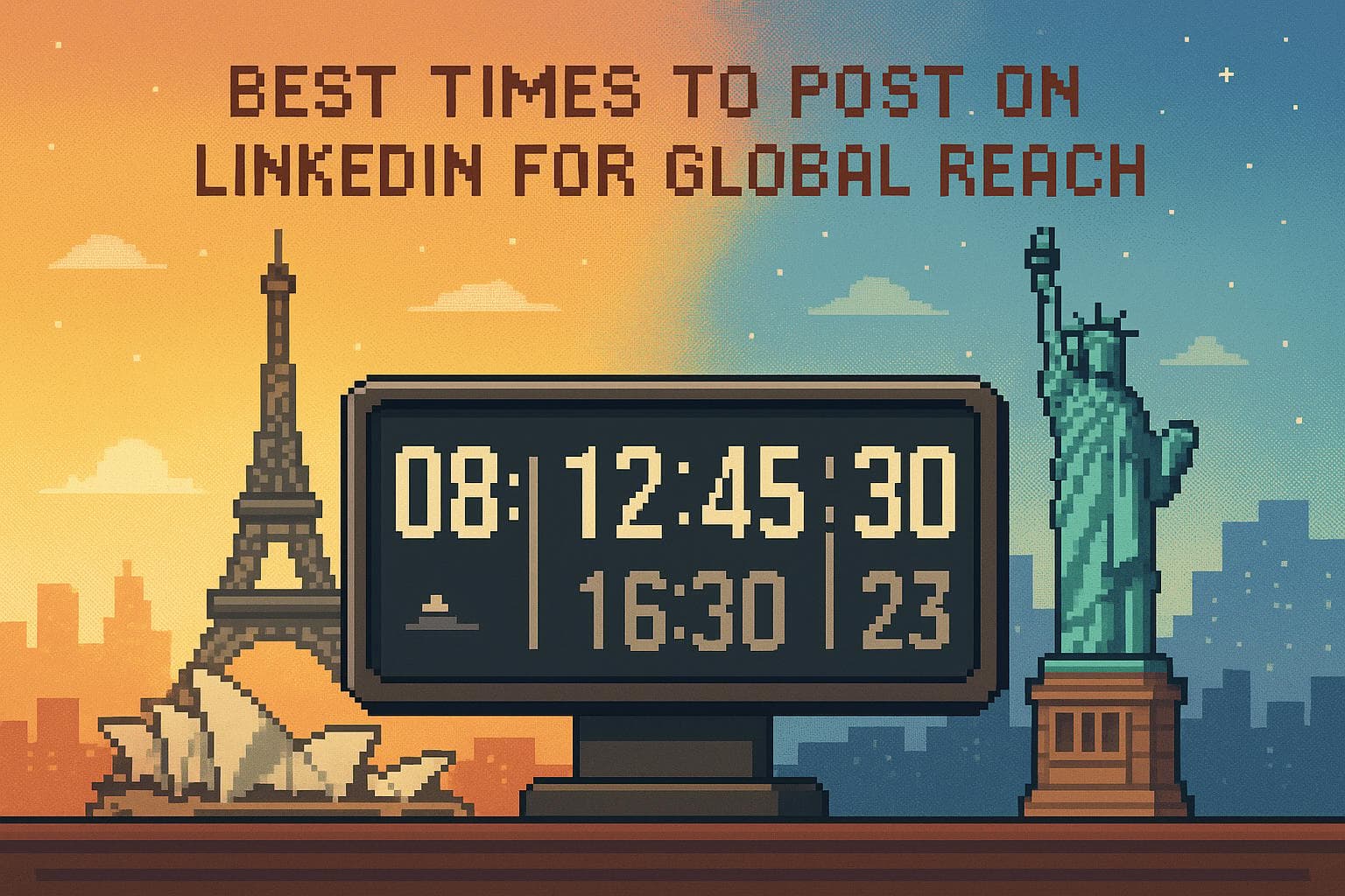 Best Times to Post on LinkedIn for Global Reach
